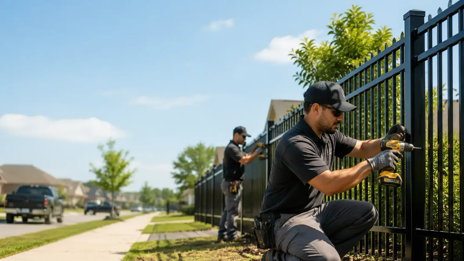 Metal Fence Installation in Hubbard, OH